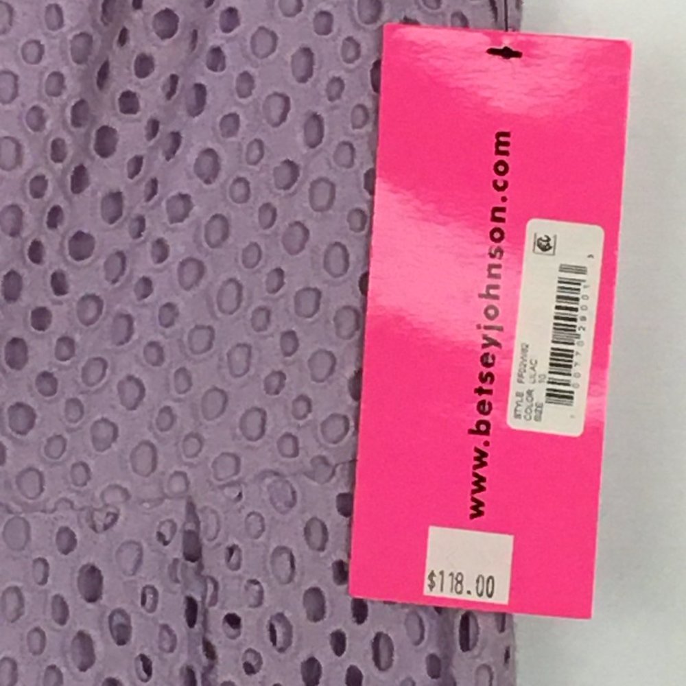 Betsey Johnson Purple Midi Dress ( New with tags ) - Picture 3 of 9